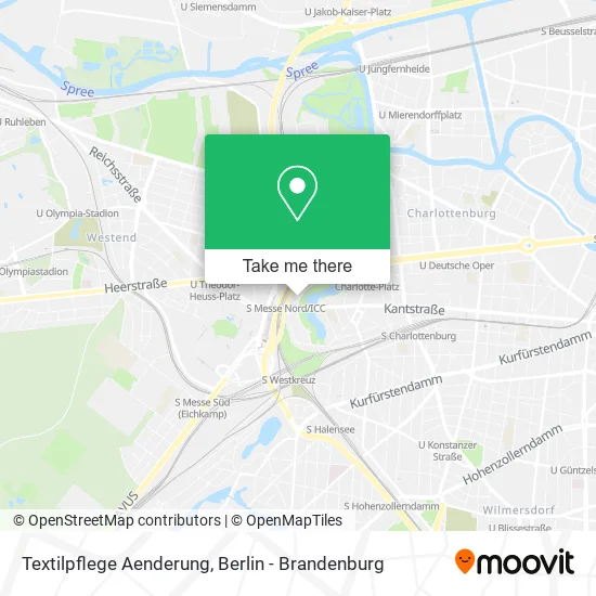 Карта Textilpflege Aenderung