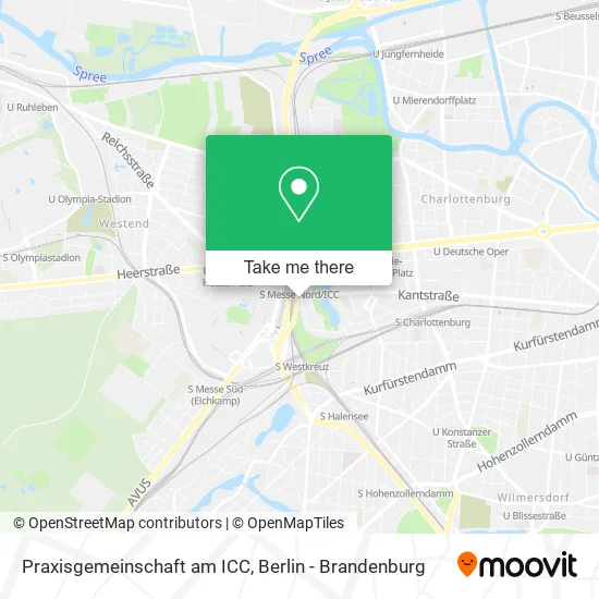 Карта Praxisgemeinschaft am ICC
