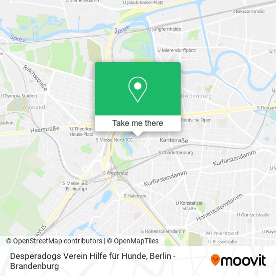 Desperadogs Verein Hilfe für Hunde map