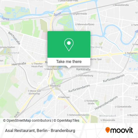 Карта Asal Restaurant