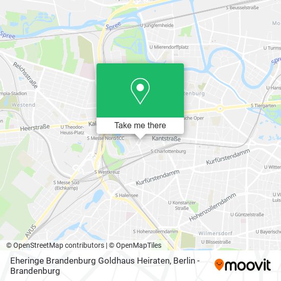 Eheringe Brandenburg Goldhaus Heiraten map