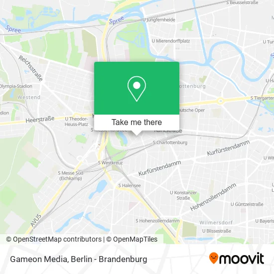 Gameon Media map