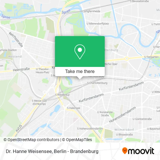 Dr. Hanne Weisensee map