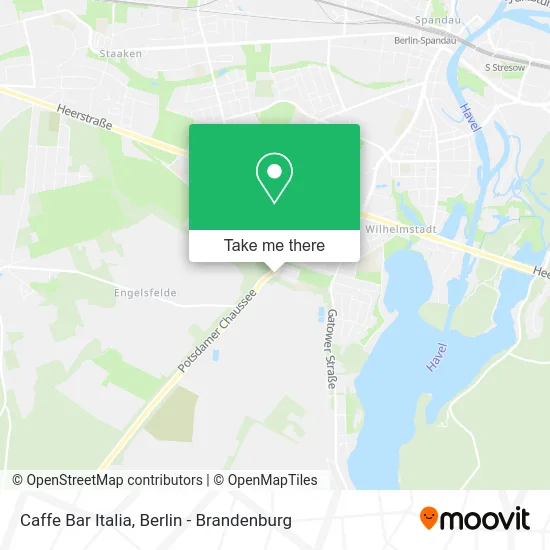 Caffe Bar Italia map