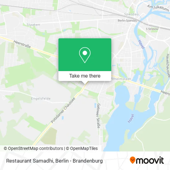 Карта Restaurant Samadhi