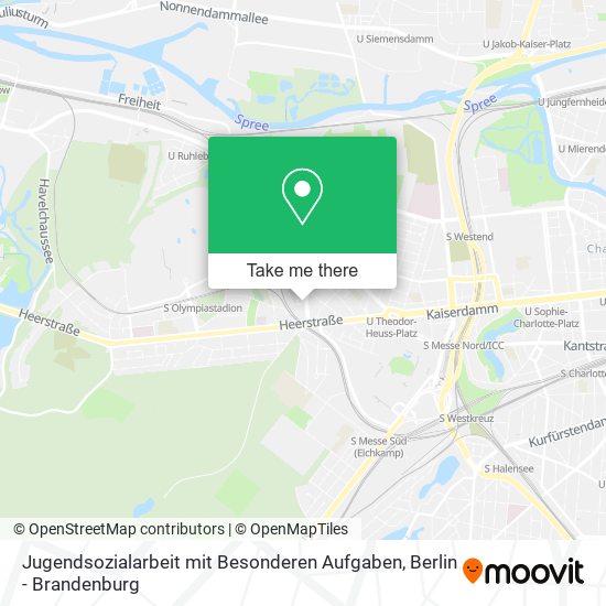 Jugendsozialarbeit mit Besonderen Aufgaben map