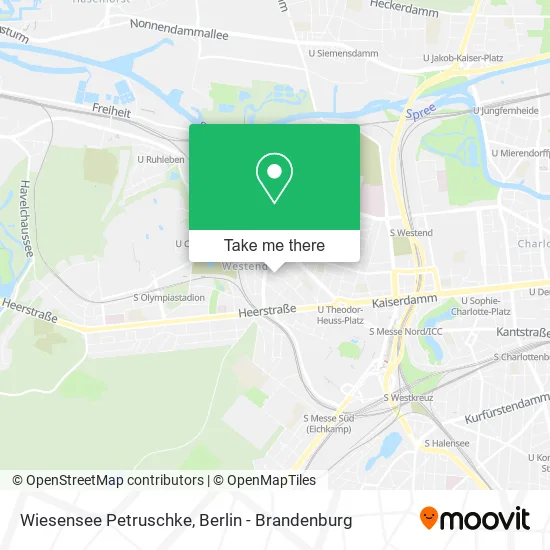 Карта Wiesensee Petruschke