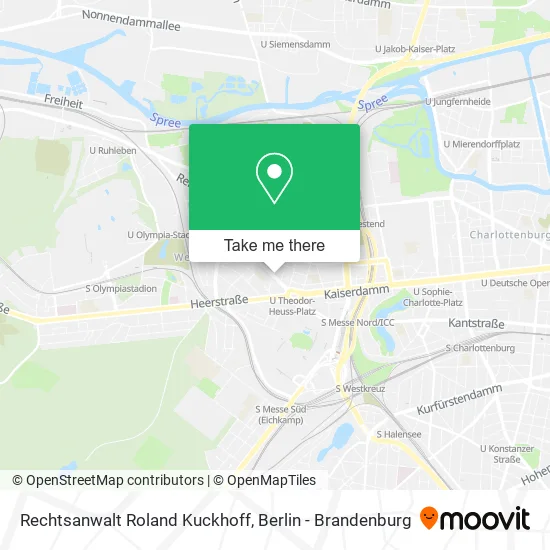 Карта Rechtsanwalt Roland Kuckhoff