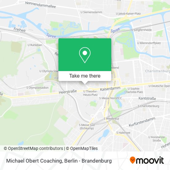 Michael Obert Coaching map