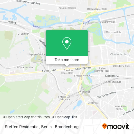Карта Steffen Residential