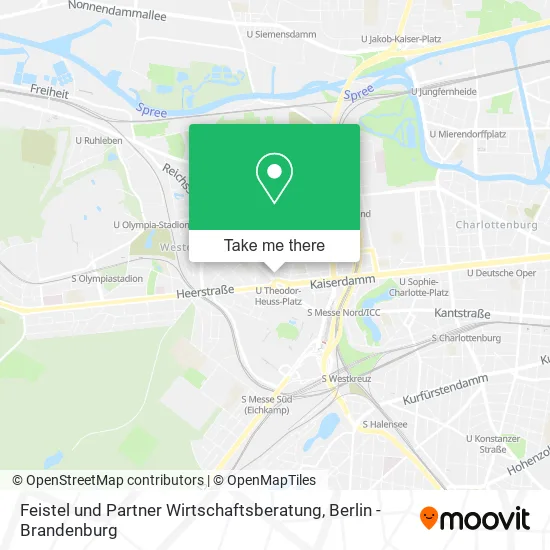 Карта Feistel und Partner Wirtschaftsberatung