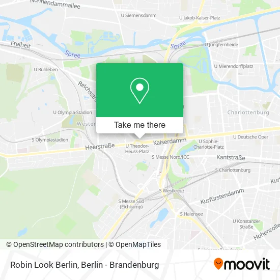 Карта Robin Look Berlin