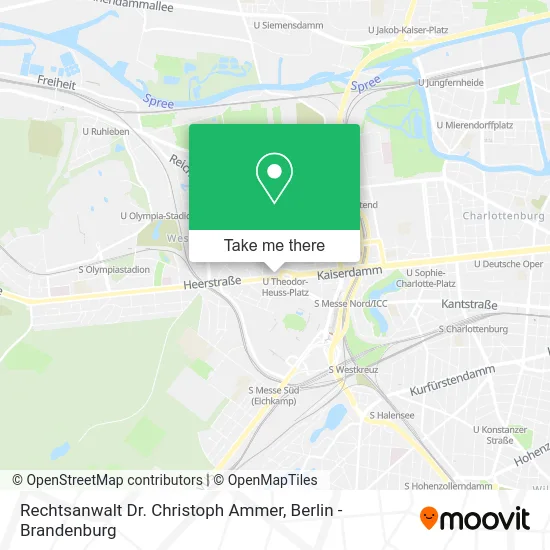 Карта Rechtsanwalt Dr. Christoph Ammer