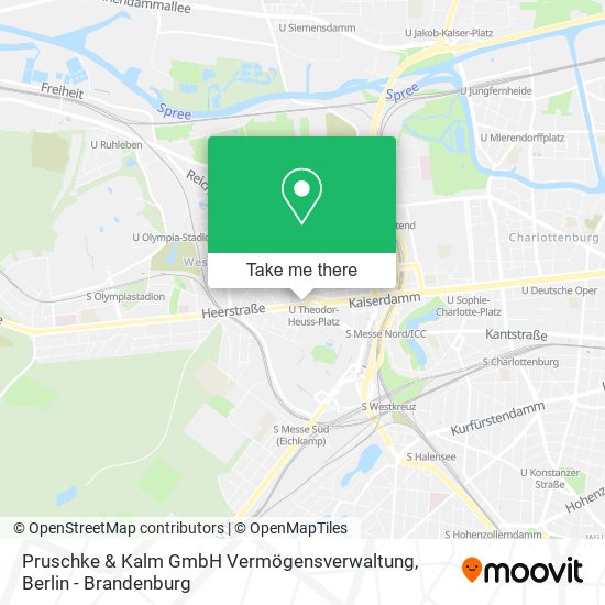 Карта Pruschke & Kalm GmbH Vermögensverwaltung