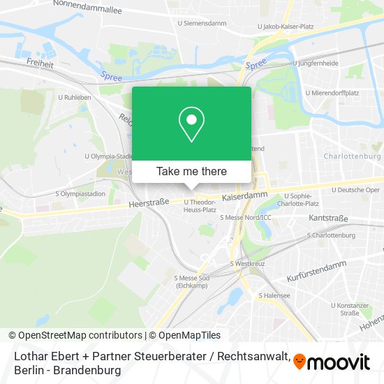 Lothar Ebert + Partner Steuerberater / Rechtsanwalt map