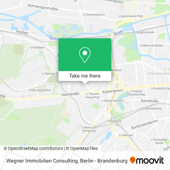 Карта Wegner Immobilien Consulting