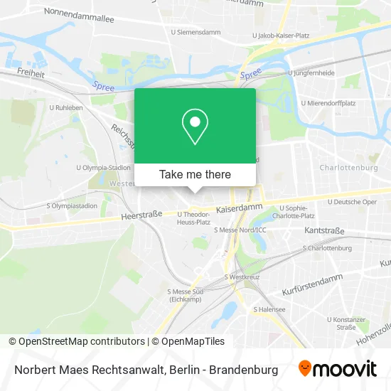 Карта Norbert Maes Rechtsanwalt