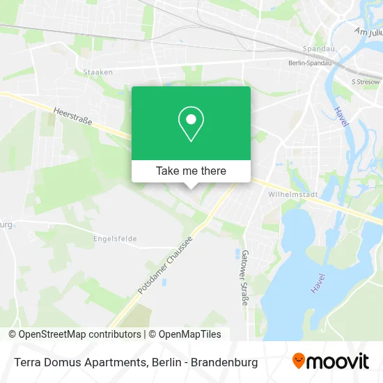 Terra Domus Apartments map