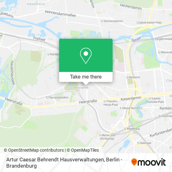 Карта Artur Caesar Behrendt Hausverwaltungen