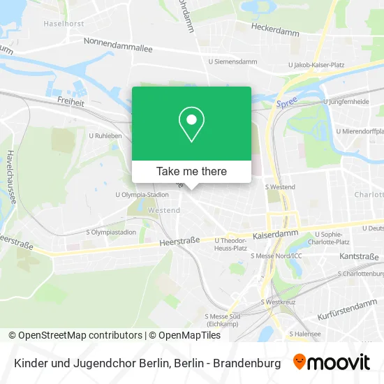 Карта Kinder und Jugendchor Berlin