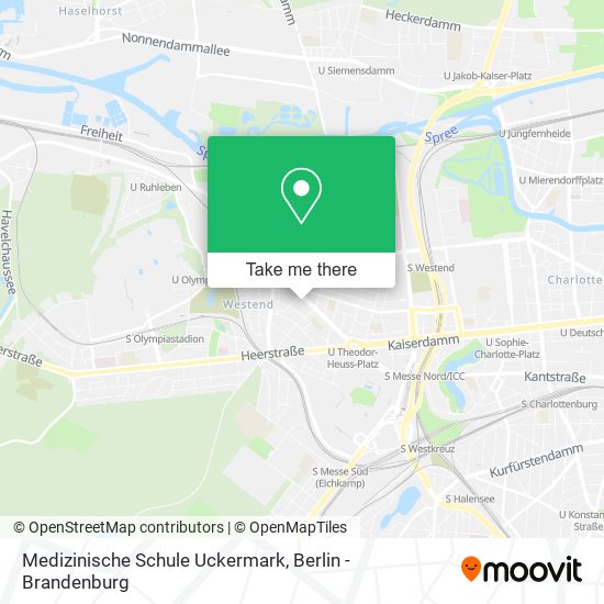 Medizinische Schule Uckermark map