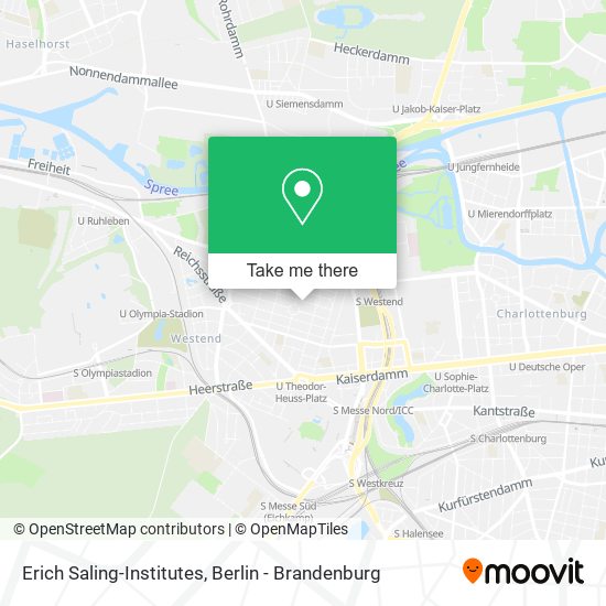 Erich Saling-Institutes map