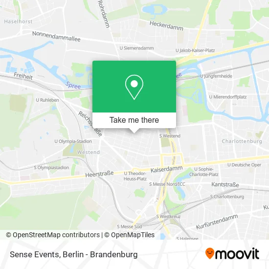 Карта Sense Events