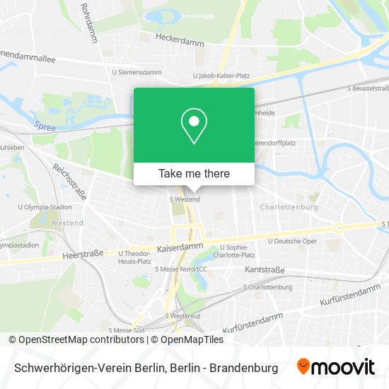 Schwerhörigen-Verein Berlin map