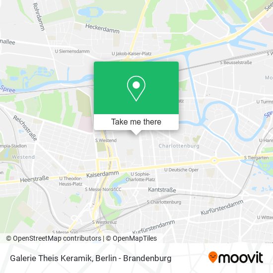 Galerie Theis Keramik map