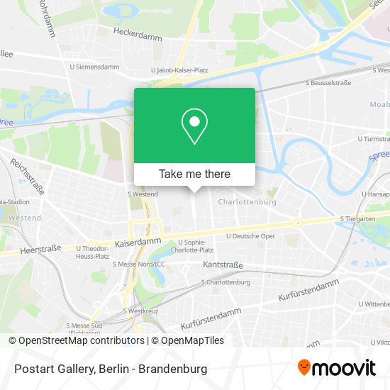 Postart Gallery map