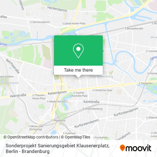 Sonderprojekt Sanierungsgebiet Klausenerplatz map