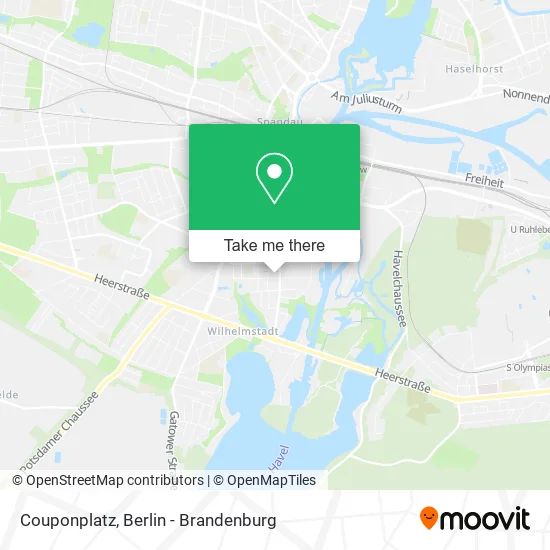 Couponplatz map