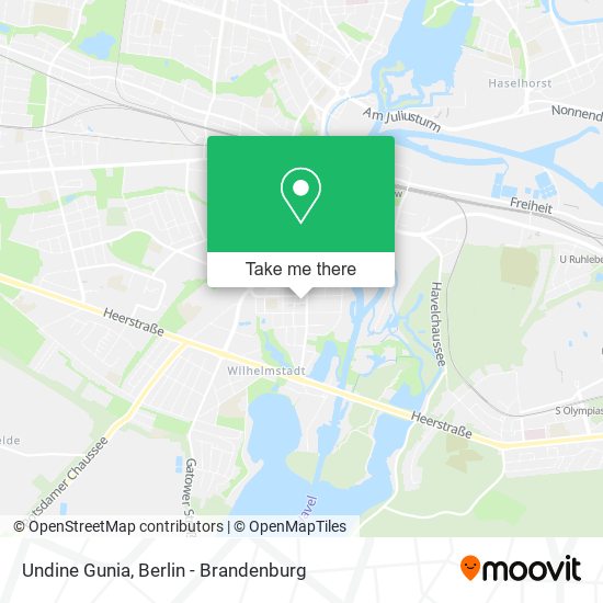Undine Gunia map