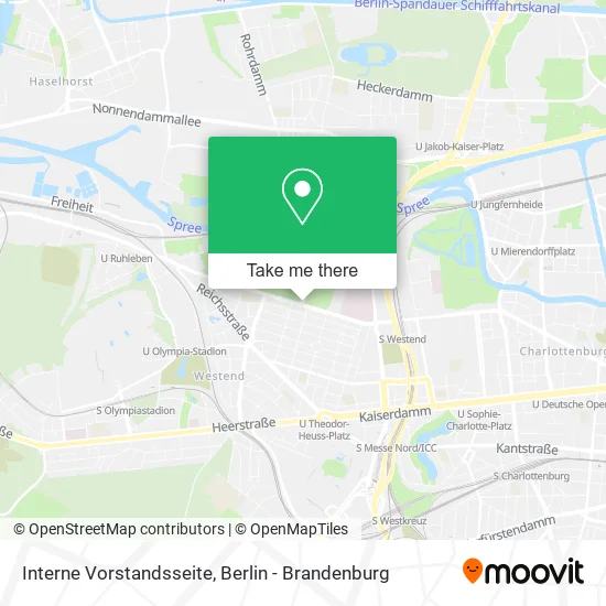 Interne Vorstandsseite map