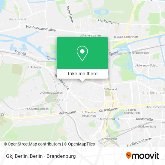 Карта Gkj Berlin
