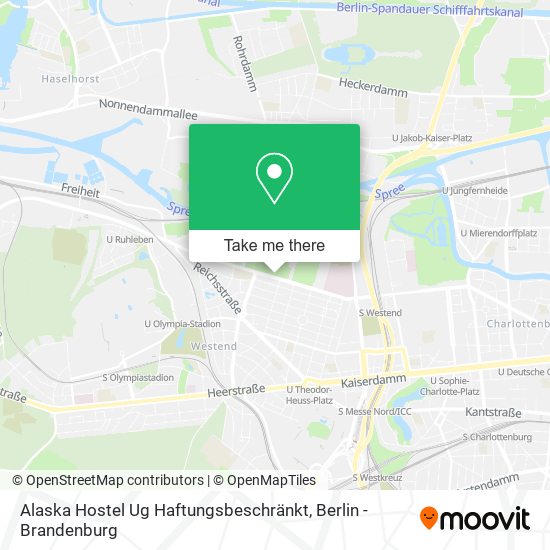 Alaska Hostel Ug Haftungsbeschränkt map