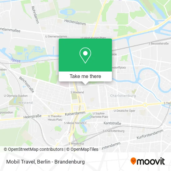 Mobil Travel map