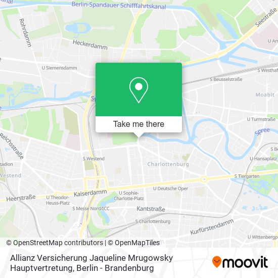 Allianz Versicherung Jaqueline Mrugowsky Hauptvertretung map