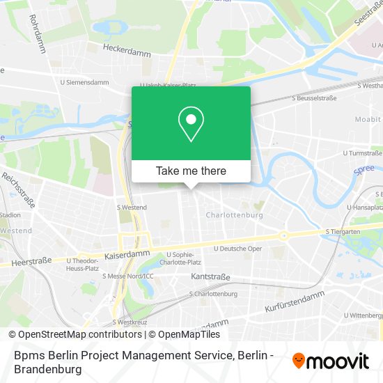 Карта Bpms Berlin Project Management Service