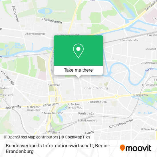 Bundesverbands Informationswirtschaft map