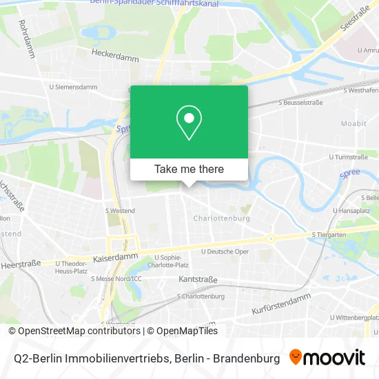 Карта Q2-Berlin Immobilienvertriebs