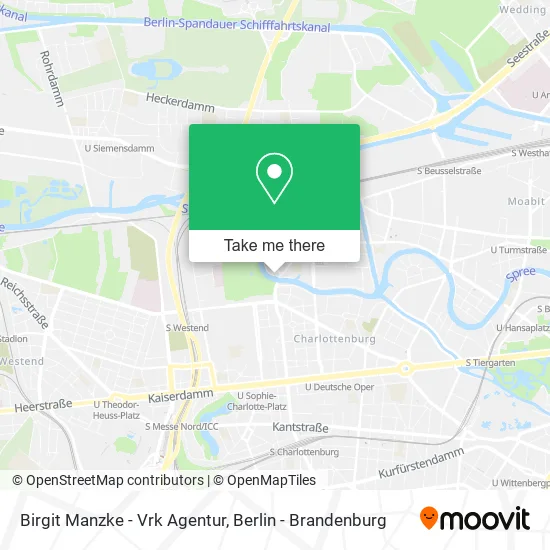 Карта Birgit Manzke - Vrk Agentur