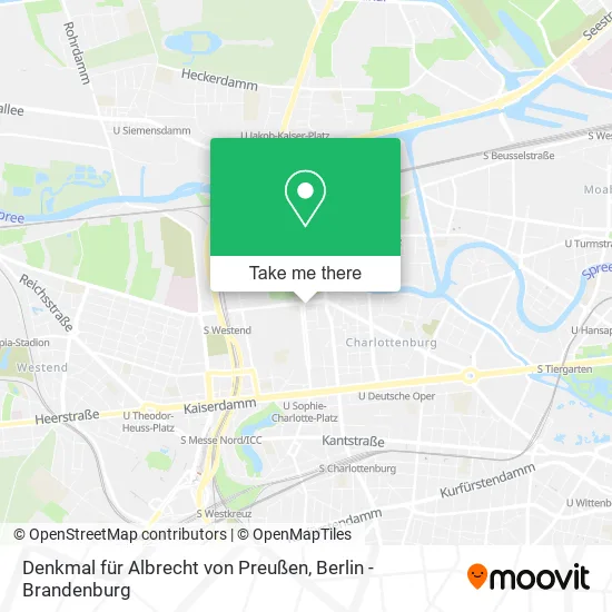 Карта Denkmal für Albrecht von Preußen