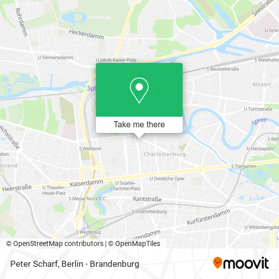 Карта Peter Scharf