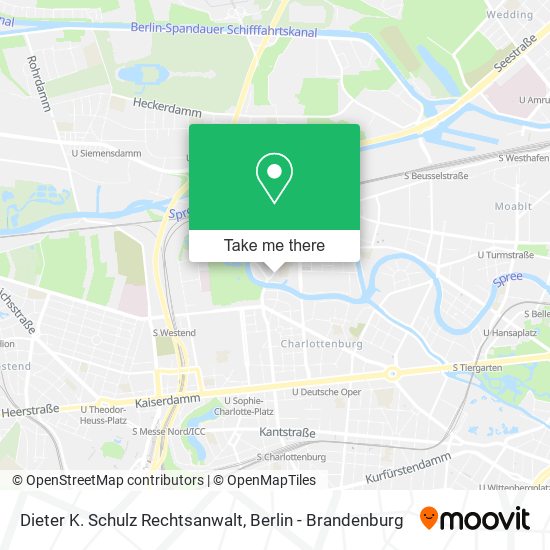 Dieter K. Schulz Rechtsanwalt map
