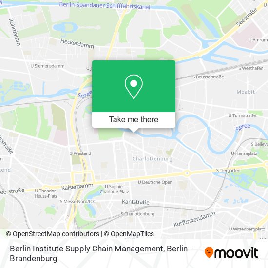 Berlin Institute Supply Chain Management map