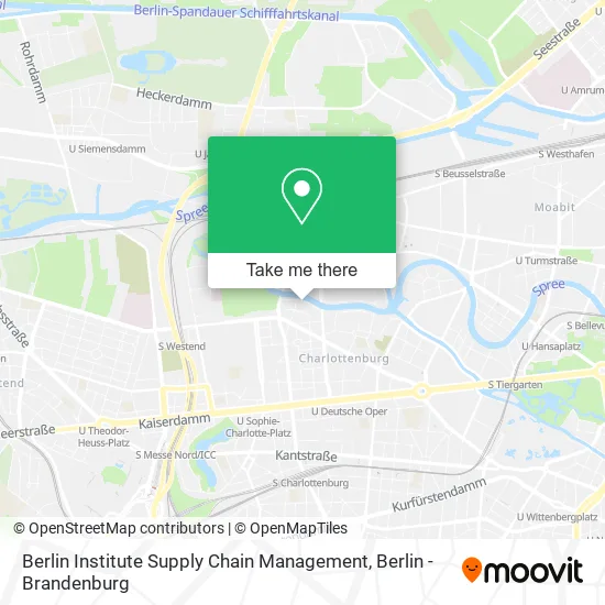 Berlin Institute Supply Chain Management map