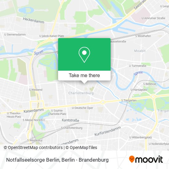 Notfallseelsorge Berlin map