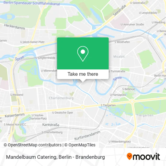 Карта Mandelbaum Catering