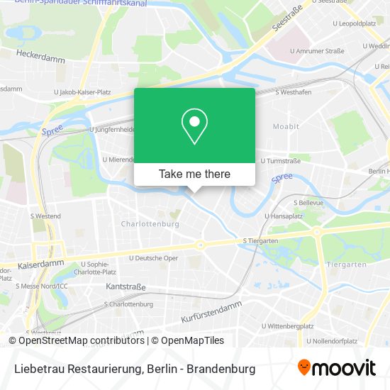 Liebetrau Restaurierung map